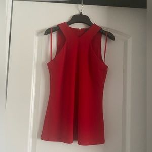 LAUREN Ralph Lauren cut-out top - size S